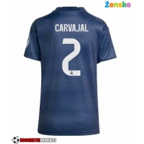 Ženske Nogometnih dresov Real Madrid Daniel Carvajal #2 Gostujoči 2025-26 Kratki rokavi